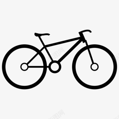 自行车山地自行车图标图标