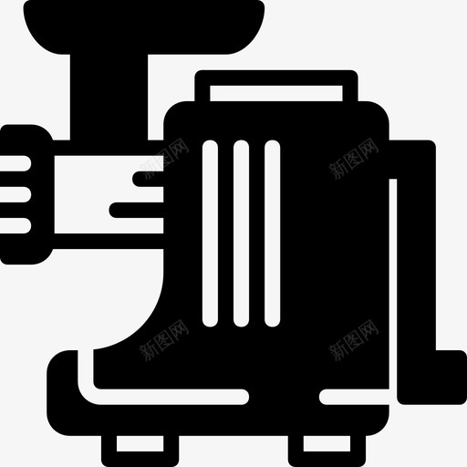 绞肉机烹饪饮料图标svg_新图网 https://ixintu.com 烹饪 粉碎图标美食3固体 绞肉机 食品 饮料