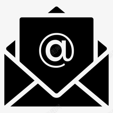 信件商务电子邮件图标图标