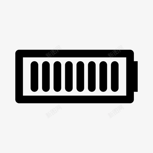 Battery - alt - 100%svg_新图网 https://ixintu.com Battery - alt - 100%