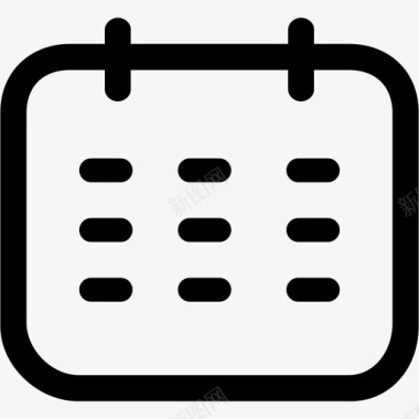 选择－日历图标