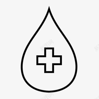 水滴icon图标