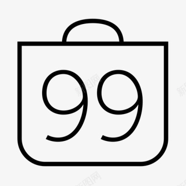 Shopping bags图标