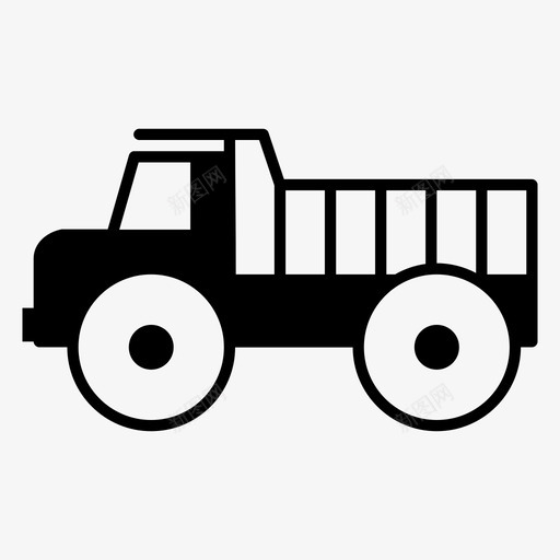 卡车建筑卡车运输卡车图标svg_新图网 https://ixintu.com 卡车 建筑卡车 自卸汽车 运输 运输卡车 采矿卡车
