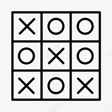 零和十字架儿童游戏图标图标