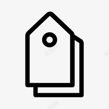 标签价格标签图标图标