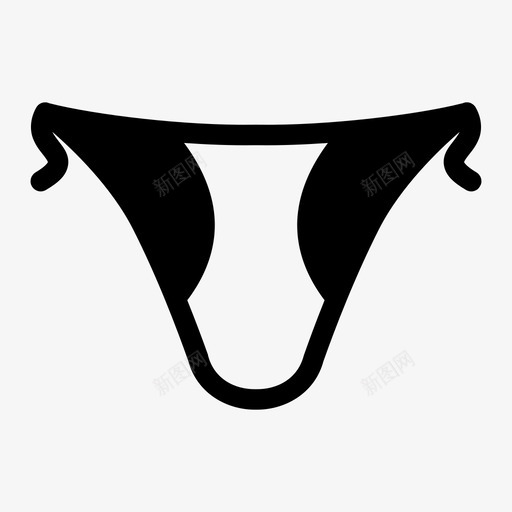 内裤图标svg_新图网 https://ixintu.com 内裤