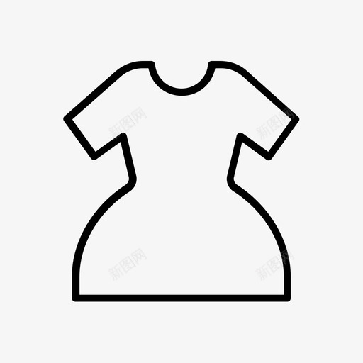 孩子们的衣服衣服图标svg_新图网 https://ixintu.com 孩子们的衣服 衣服
