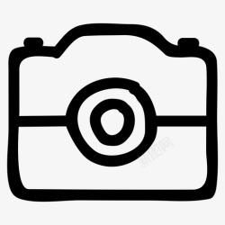 单反数码相机数码相机单反相机闪光灯图标高清图片
