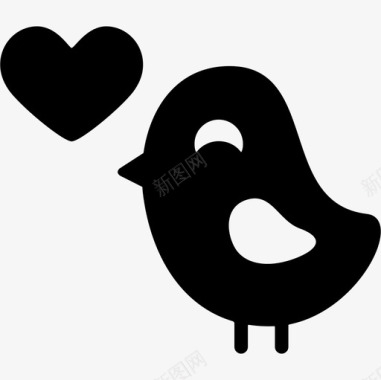 恋爱中的鸟动物们做我的情人吧图标图标