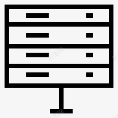 数据库计算机连接图标图标