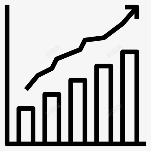 通货膨胀成本经济图标svg_新图网 https://ixintu.com 增长 成本 经济 通货膨胀 金融