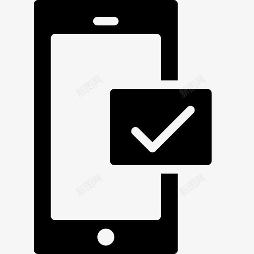 批准的电话完整功能图标svg_新图网 https://ixintu.com 功能 完整 批准的电话 电话功能坚实 移动