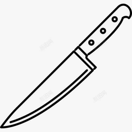 刀厨师烹饪图标svg_新图网 https://ixintu.com 刀 厨师 厨房 厨房轮廓64x64 烹饪
