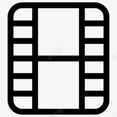 电影基本用户界面图标图标