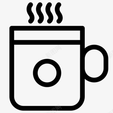 咖啡咖啡杯饮料图标图标