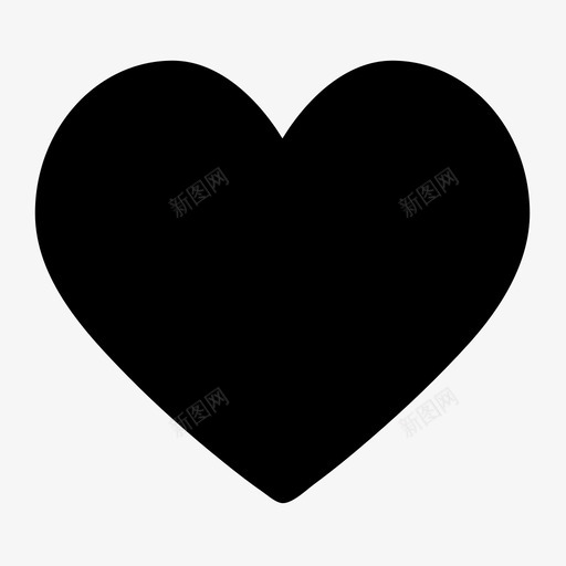 爱心色块svg_新图网 https://ixintu.com 爱心色块