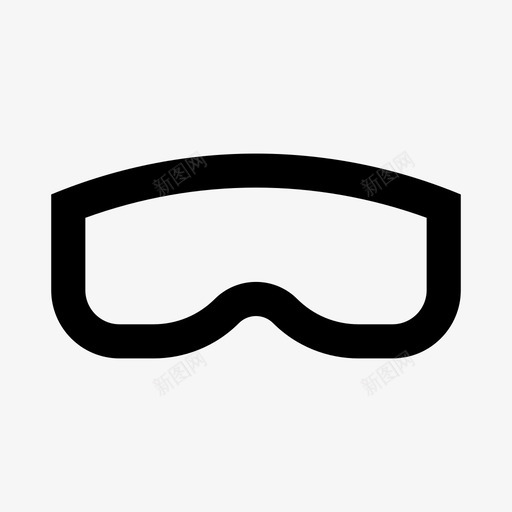 采购产品滑雪眼镜滑雪眼镜滑雪板图标svg_新图网 https://ixintu.com 滑雪板 滑雪眼镜 线 衣服和鞋子 运动 运动服 采购产品滑雪眼镜