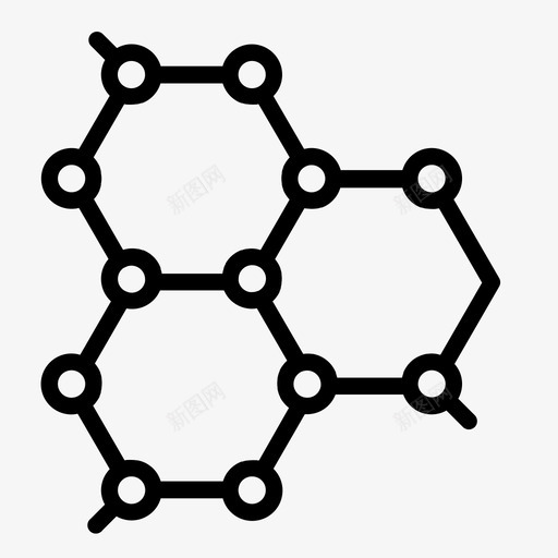 分子生物化学图标svg_新图网 https://ixintu.com 分子 化学 学校图标集合 生物 科学 结构