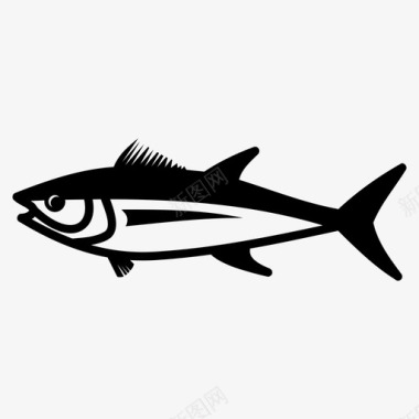 金枪鱼动物鱼图标图标
