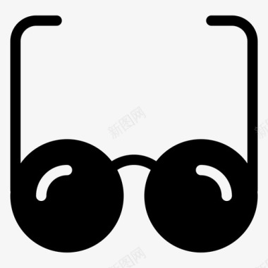 眼镜眼睛体育图标图标
