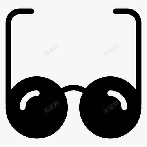 眼镜眼睛体育图标svg_新图网 https://ixintu.com 体育 太阳 搜索引擎优化营销符号图标第一卷 眼睛 眼镜