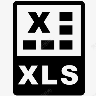 xls文档msoffice图标图标