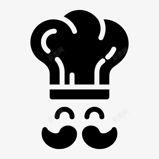 厨师烹饪厨房图标svg_新图网 https://ixintu.com 厨师 厨房 烹饪 餐厅 餐厅第三卷