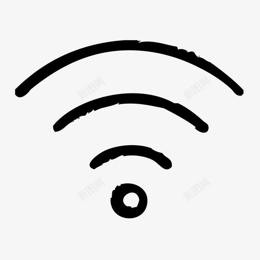 wifi城市位置图标svg_新图网 https://ixintu.com wifi 位置 地图 城市 旅行 草图2