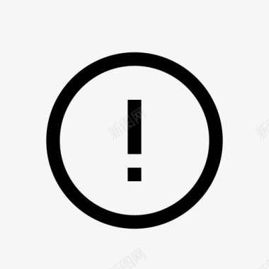注意（页面）图标