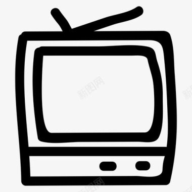 采购产品电视设备娱乐图标图标