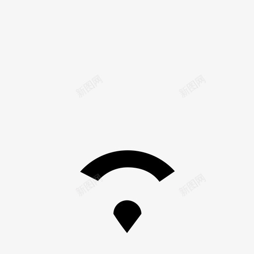 WiFi-1-0svg_新图网 https://ixintu.com WiFi-1-0