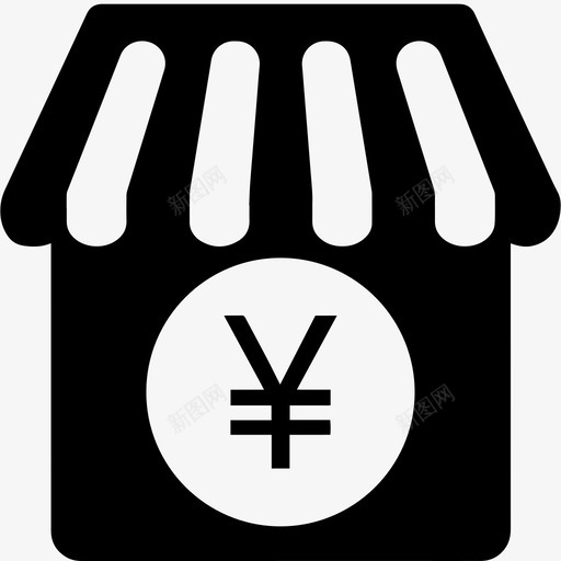 icon market(no)svg_新图网 https://ixintu.com icon market(no)