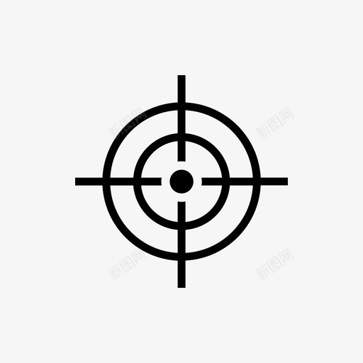 目标射箭枪点图标svg_新图网 https://ixintu.com 删除 射箭 枪点 狙击手 狙击手目标 用户资金 目标