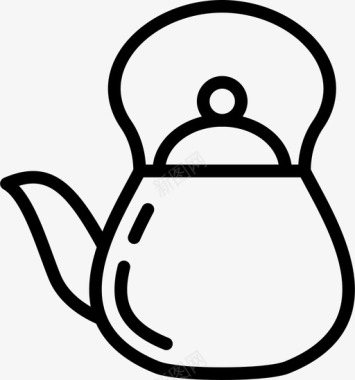 茶壶烹饪饮料图标图标