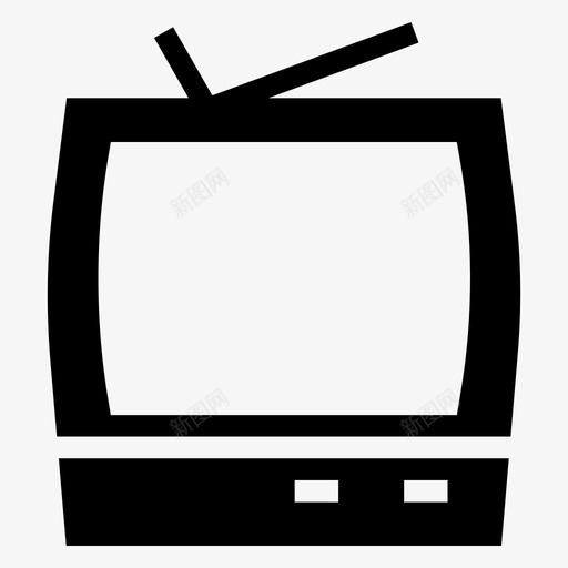 电视设备娱乐图标svg_新图网 https://ixintu.com lcd 多媒体字形图标 娱乐 手表 电视 等离子 设备