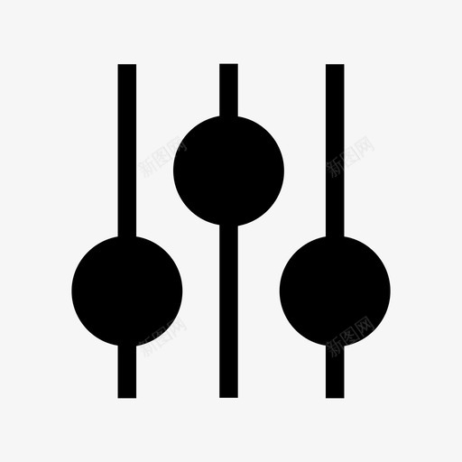 均衡器图标svg_新图网 https://ixintu.com 均衡器