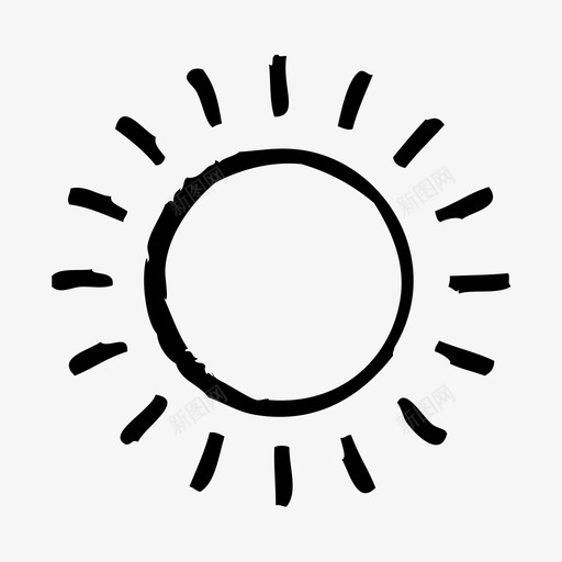 太阳照片摄影师图标svg_新图网 https://ixintu.com 图片 太阳 工作室 摄影 摄影师 照片 素描2 黑太阳
