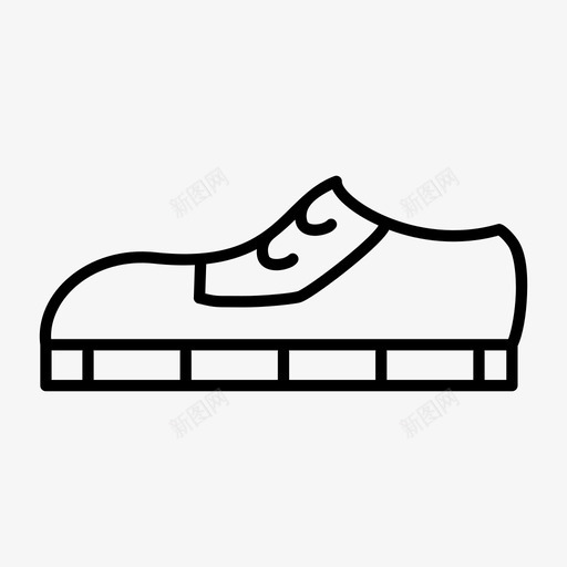 鞋礼服鞋图标svg_新图网 https://ixintu.com 礼服鞋 鞋