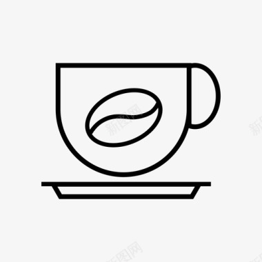 咖啡杯子图标图标