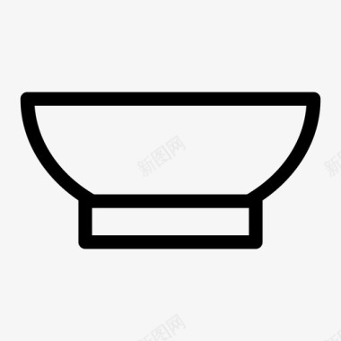 碗盘子厨房用具图标图标