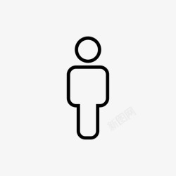 视频资料用户联系人人物图标高清图片