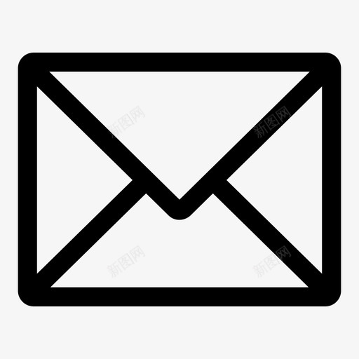 信电子邮件信封图标svg_新图网 https://ixintu.com 信 信封 情人节庆祝 电子邮件 留言