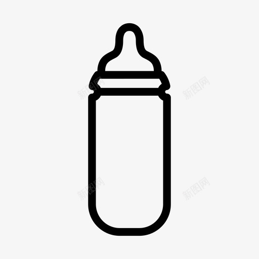 婴儿奶瓶婴儿食品饮料图标svg_新图网 https://ixintu.com 儿童 婴儿 婴儿奶瓶 婴儿食品 牛奶 饮料