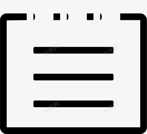 笔记本_notebook43svg_新图网 https://ixintu.com 笔记本_notebook43