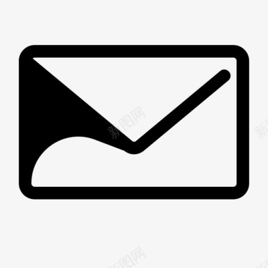 电子邮件通讯信封图标图标