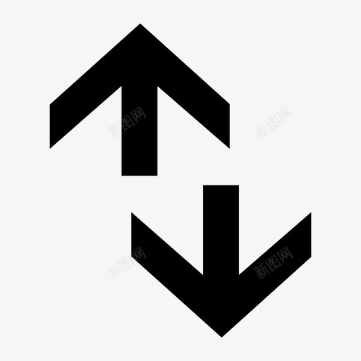 Two-way arrow - 1svg_新图网 https://ixintu.com Two-way arrow - 1