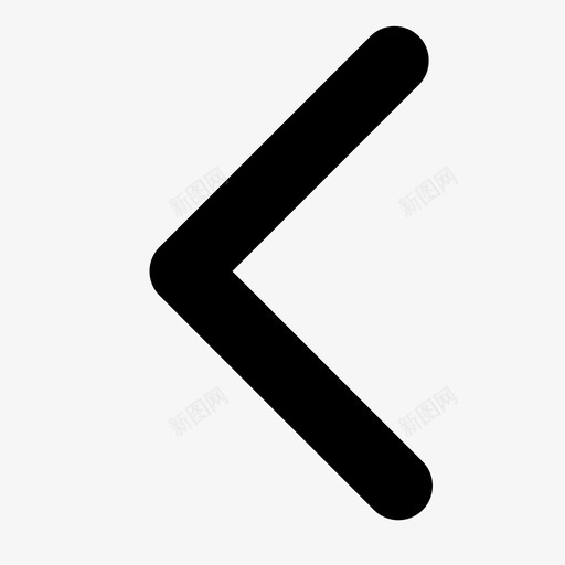 朝左箭头svg_新图网 https://ixintu.com 朝左箭头