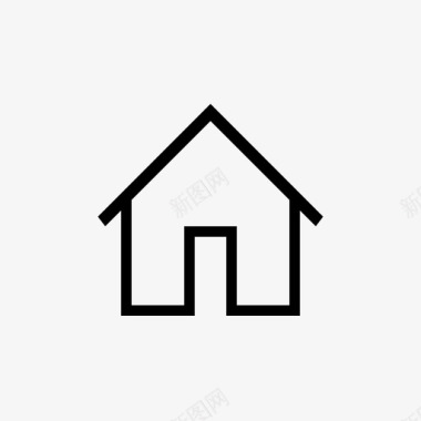 房子建筑物住宅图标图标