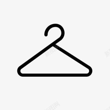 衣夹晾衣绳衣物图标图标